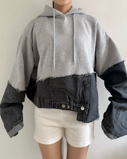 Denim Hoodie 017
