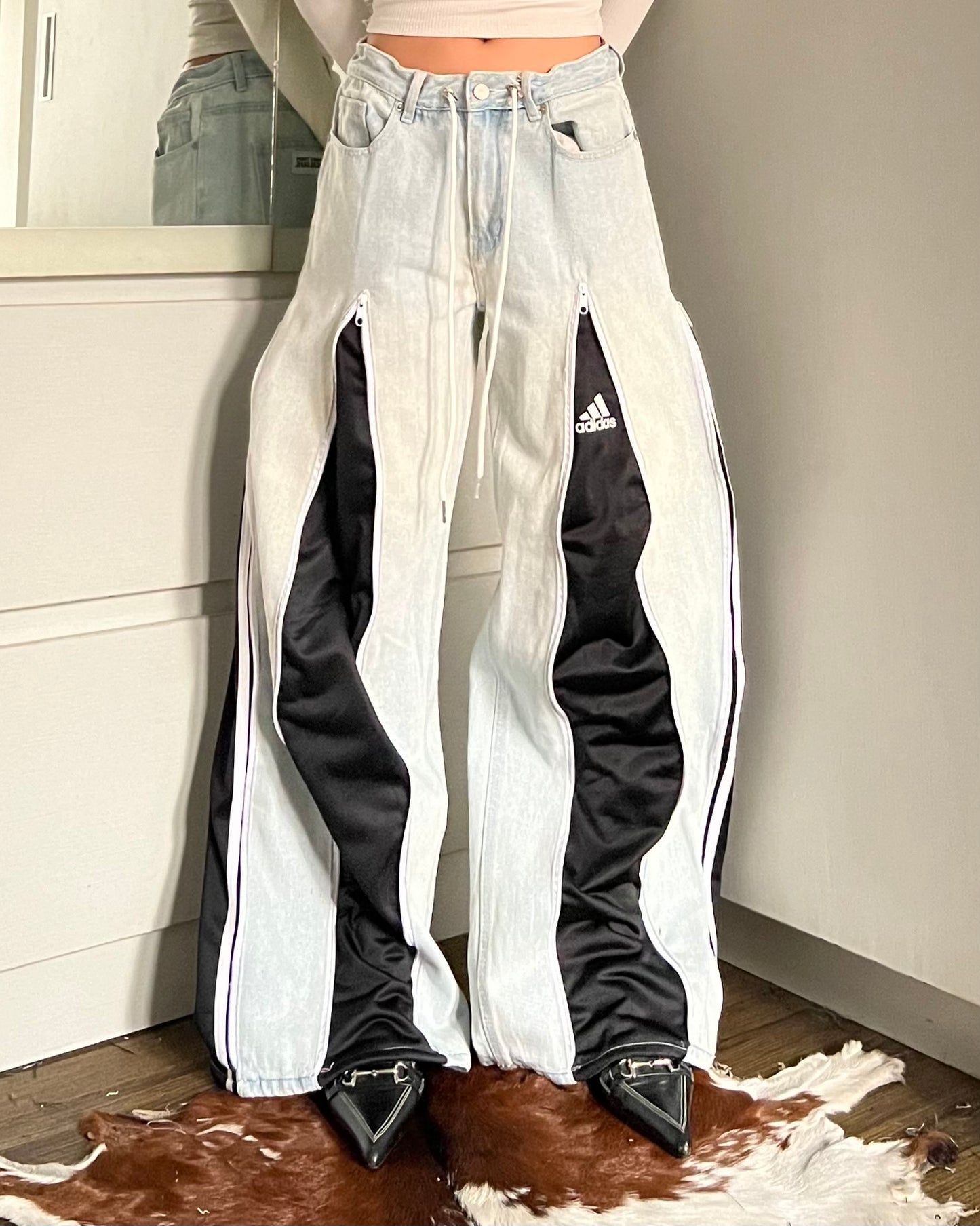 Zipper Pants 063