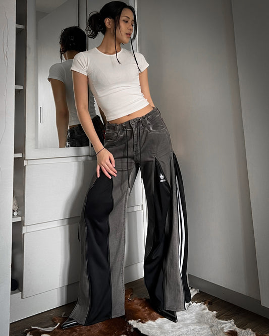 [BIG SIZE] Zipper Pants 049