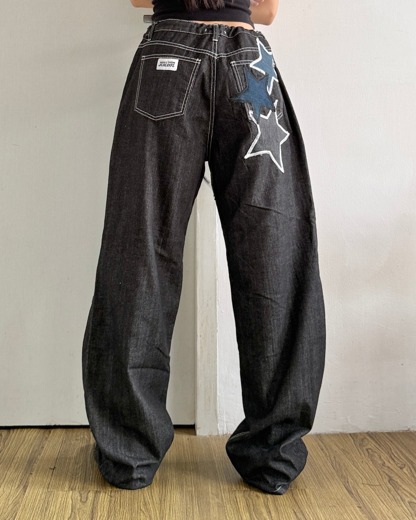 Star Patch Pants 001
