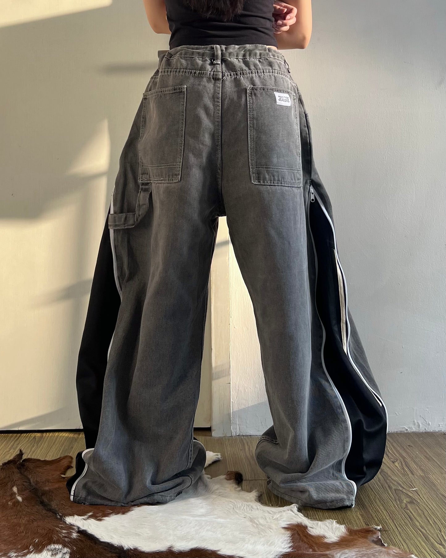[BIG SIZE] Zipper Pants 0142