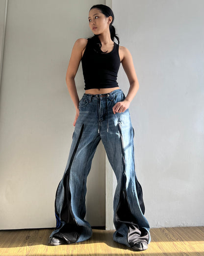 [BIG SIZE] Zipper Pants 0204