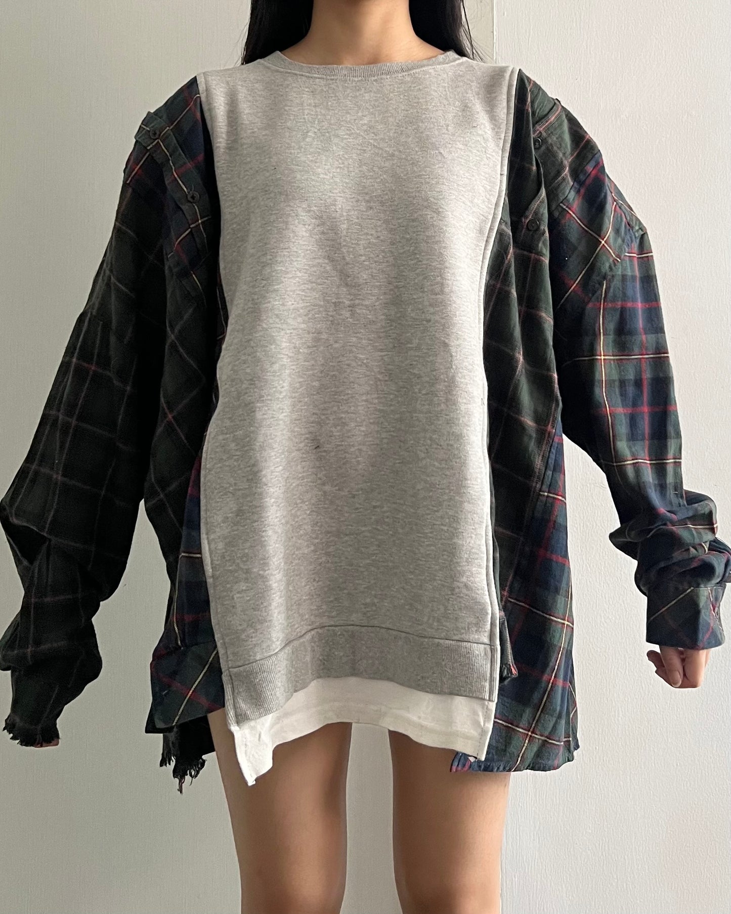 Flannel Sweater 056