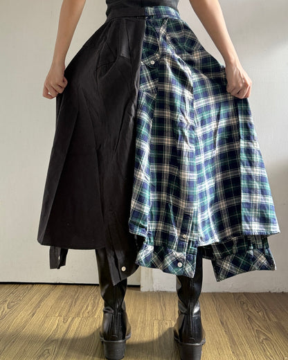 Button-up Maxi Skirt 085