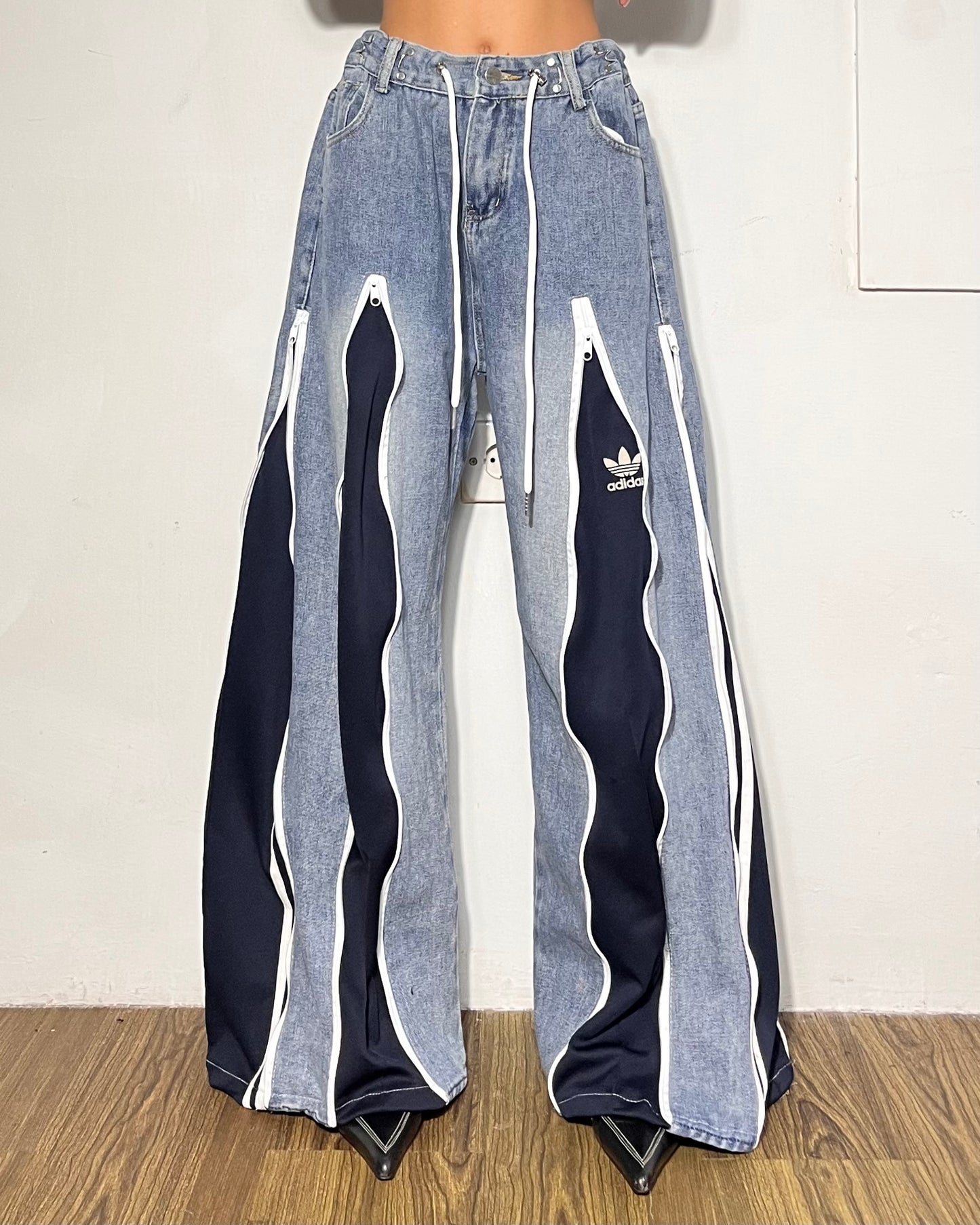 [BIG SIZE] Zipper Pants 031