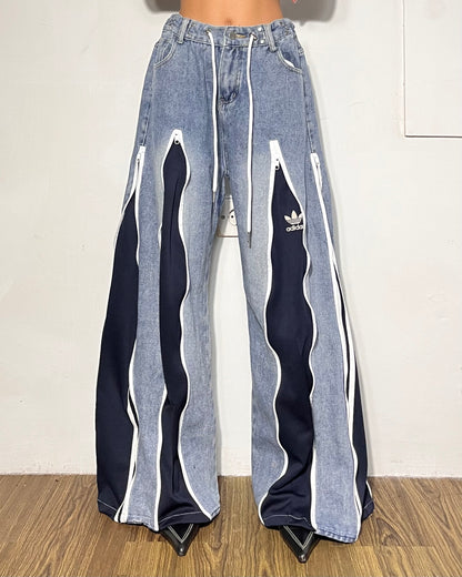 [BIG SIZE] Zipper Pants 031
