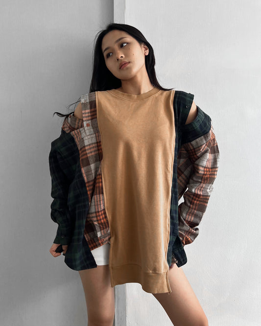 Flannel Sweater 052