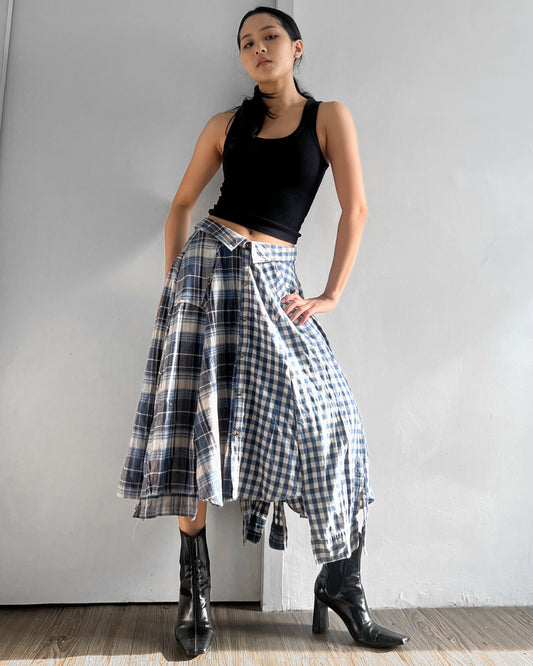Button-up Maxi Skirt 025