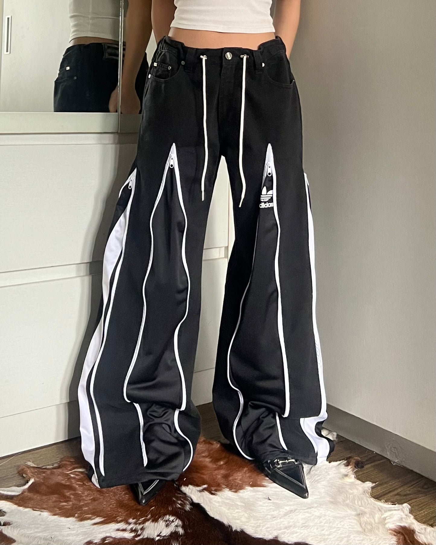 Zipper Pants 058