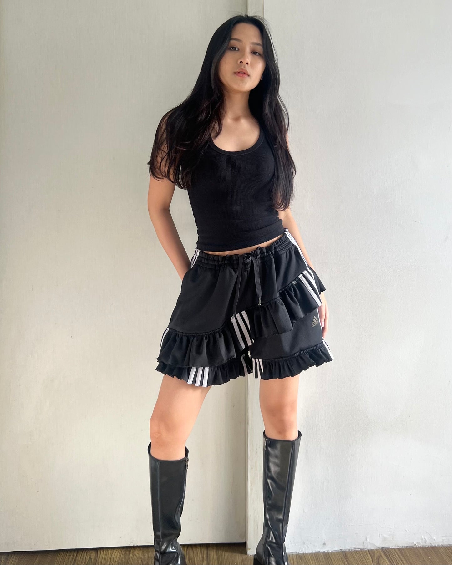 [BIG SIZE] Ruffle Skort 050