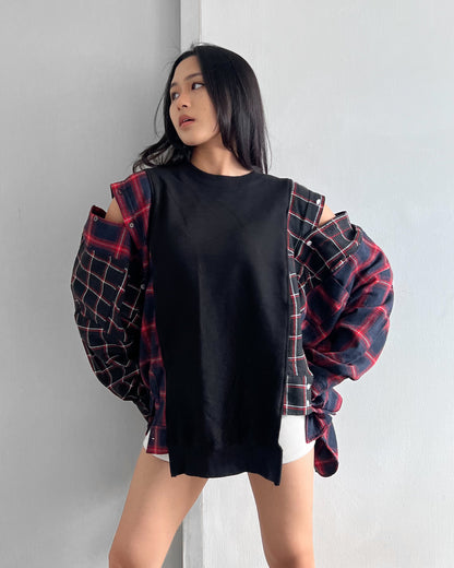 Flannel Sweater 044