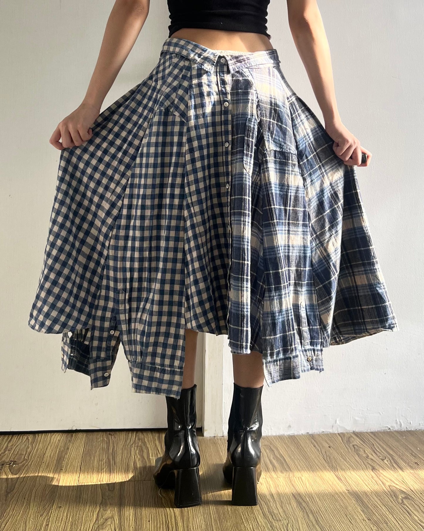 Button-up Maxi Skirt 025