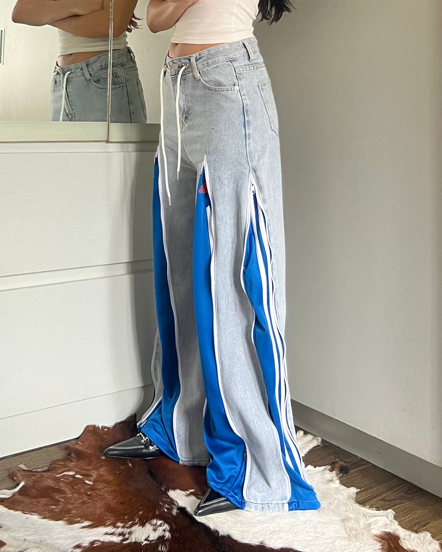 Zipper Pants 055