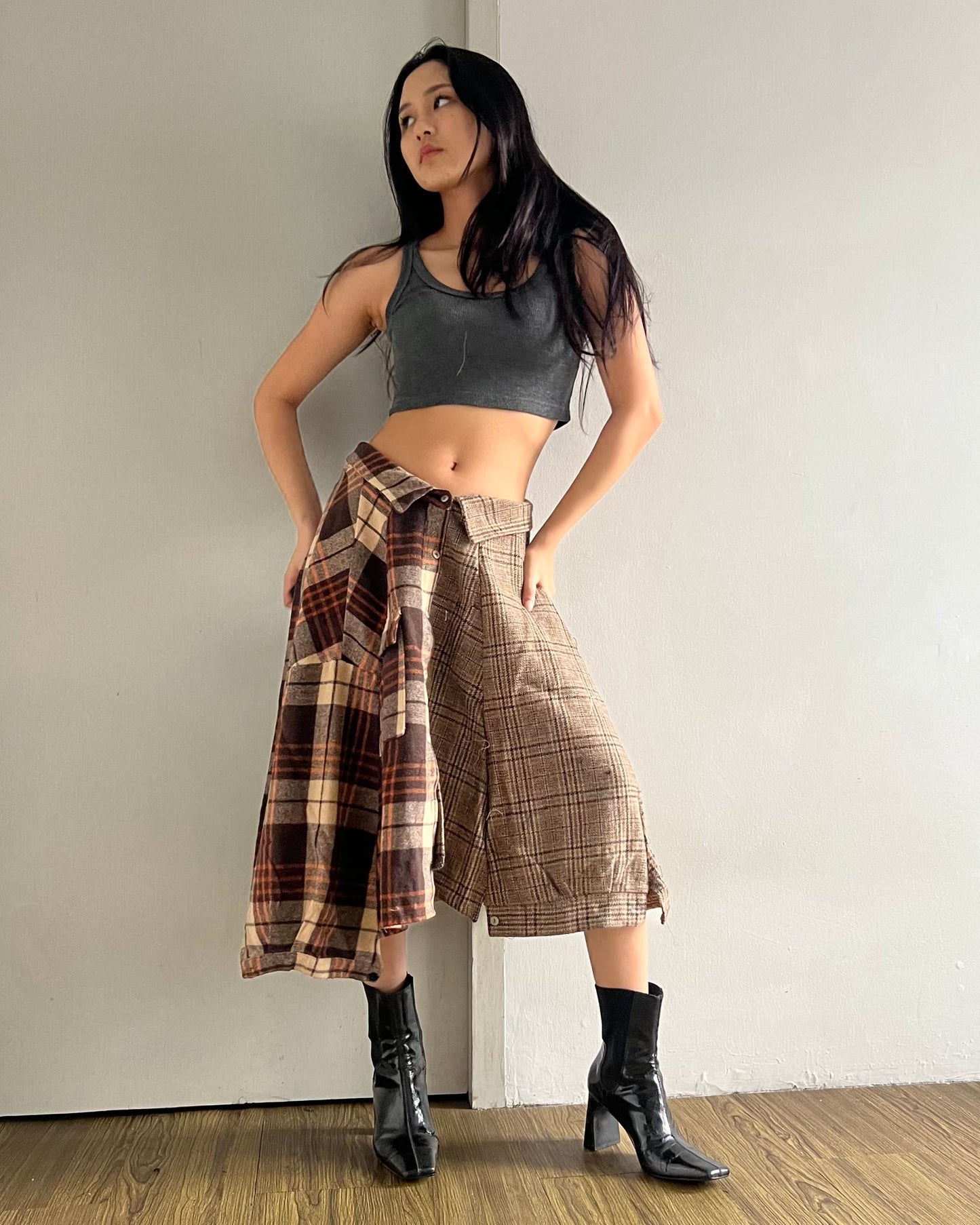 Button-up Maxi Skirt 038