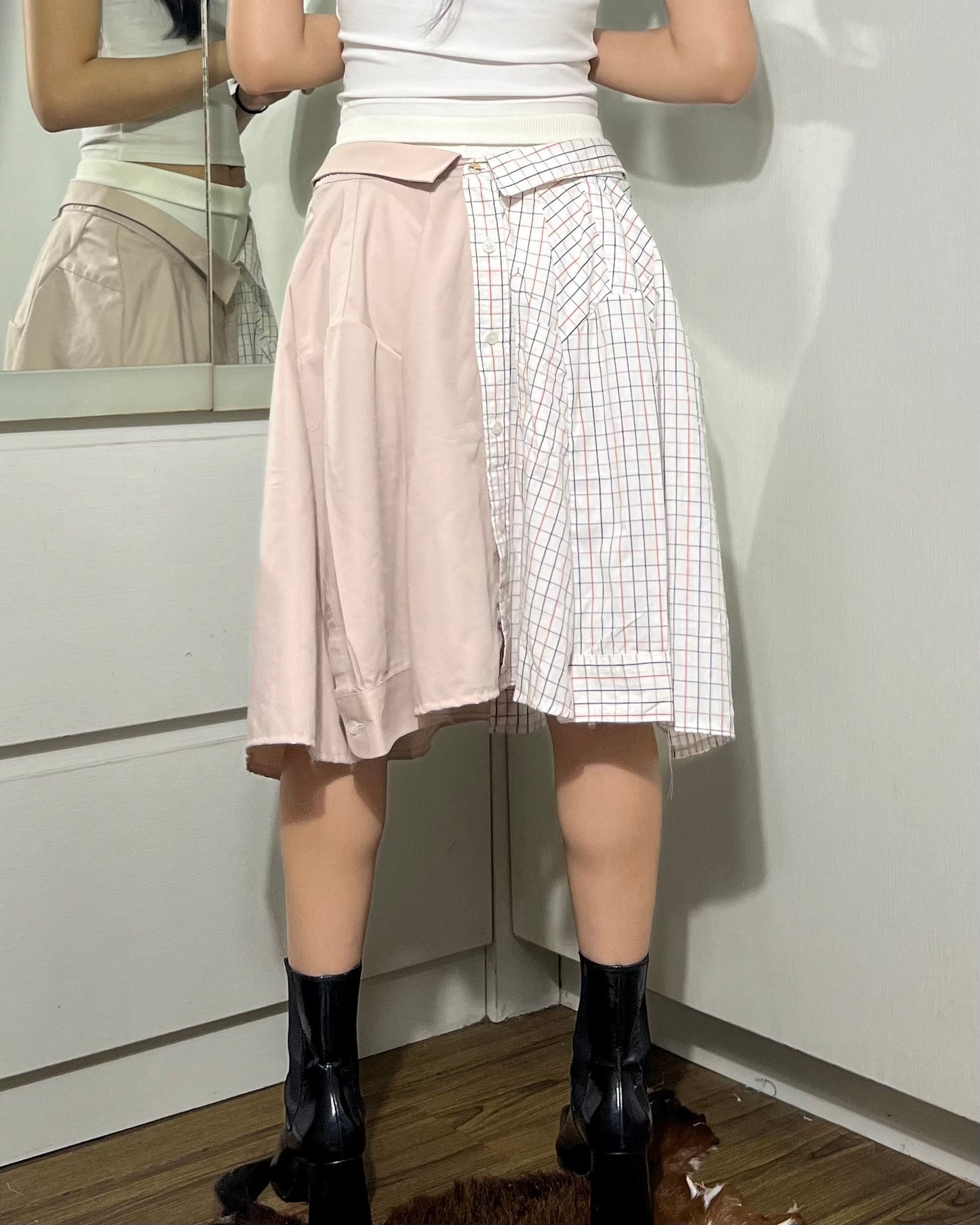 Button-up Skirt 004