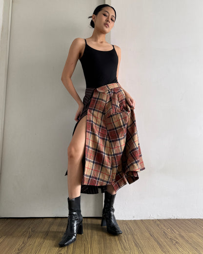Button-up Skirt 055