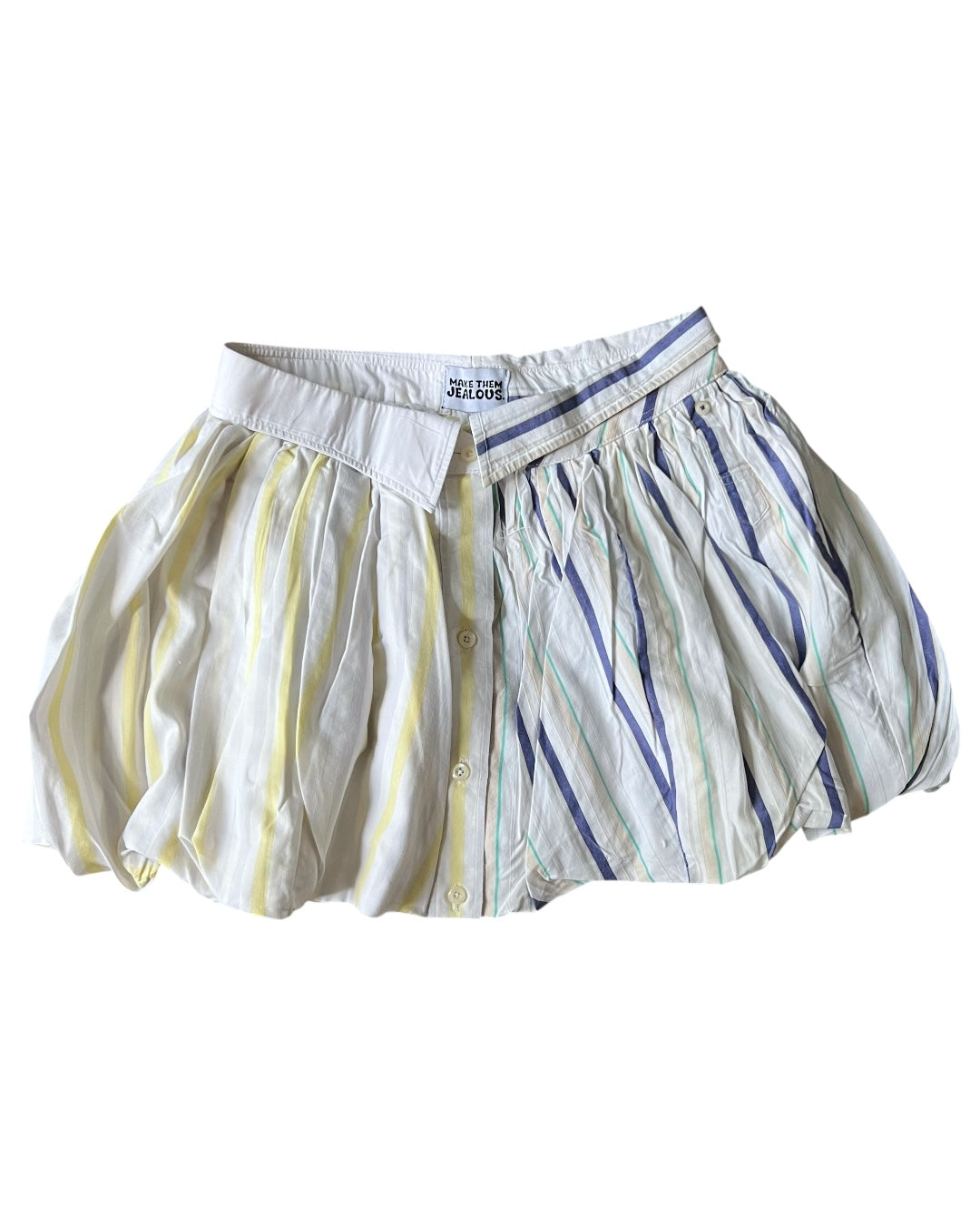 Button-up Balloon Skirt 011