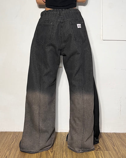 [BIG SIZE] Zipper Pants 034