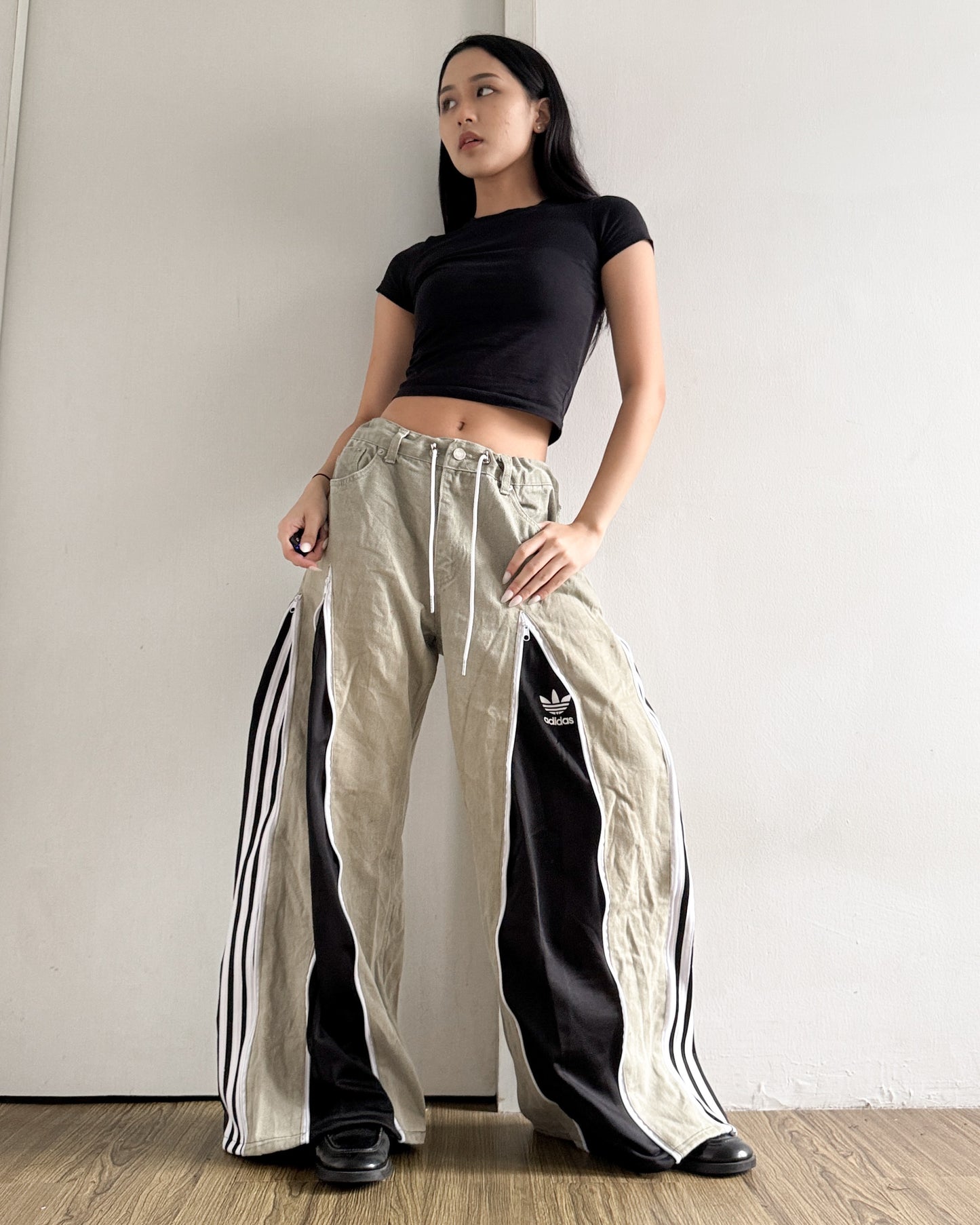 [BIG SIZE] Zipper Pants 0271