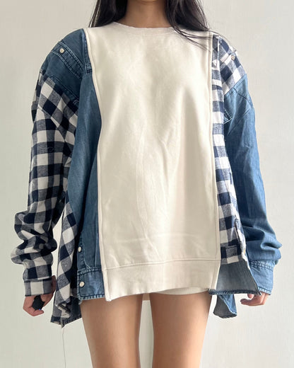 Flannel Sweater 074