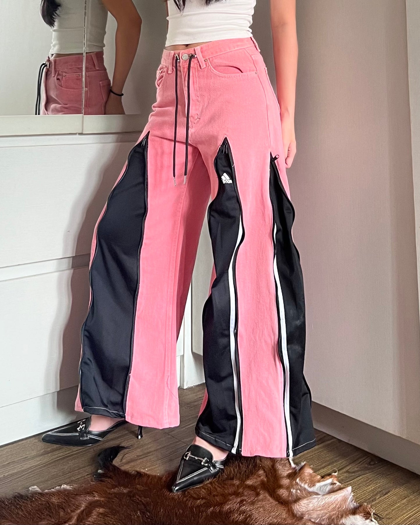 Zipper Pants 099
