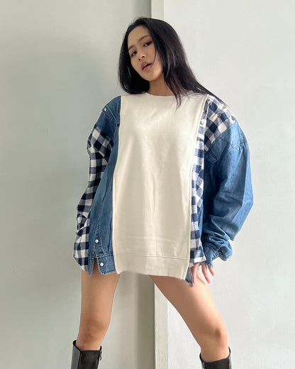 Flannel Sweater 074