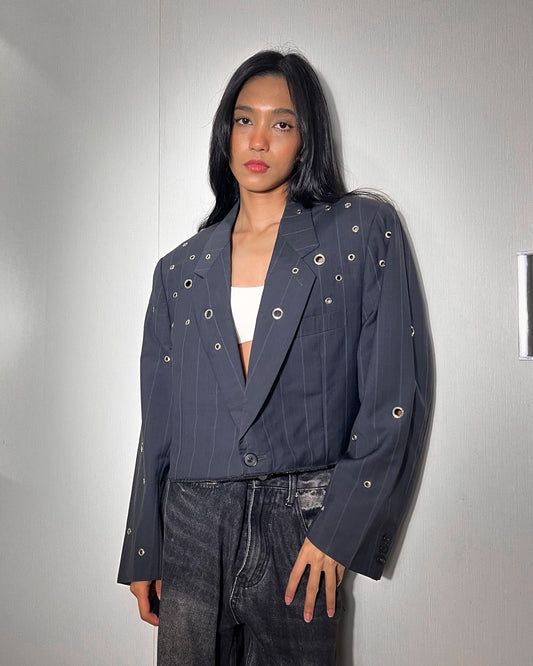 Eyelet Blazer 011