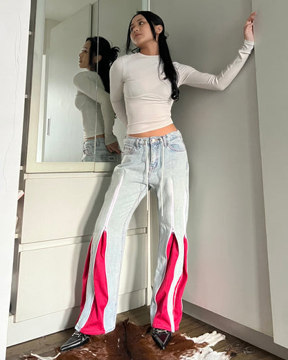 Zipper Pants 065