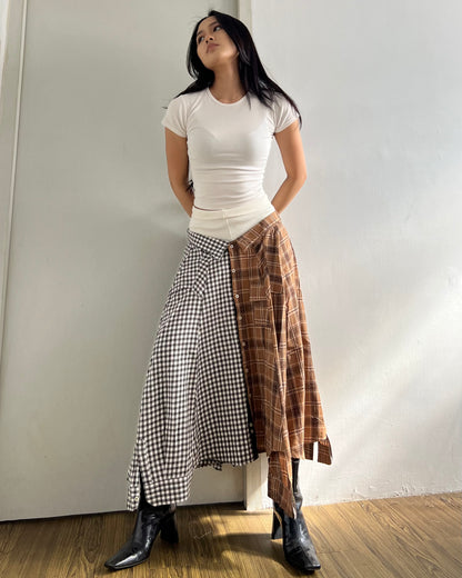 Button-up Maxi Skirt 021