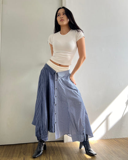 Button-up Maxi Skirt 024