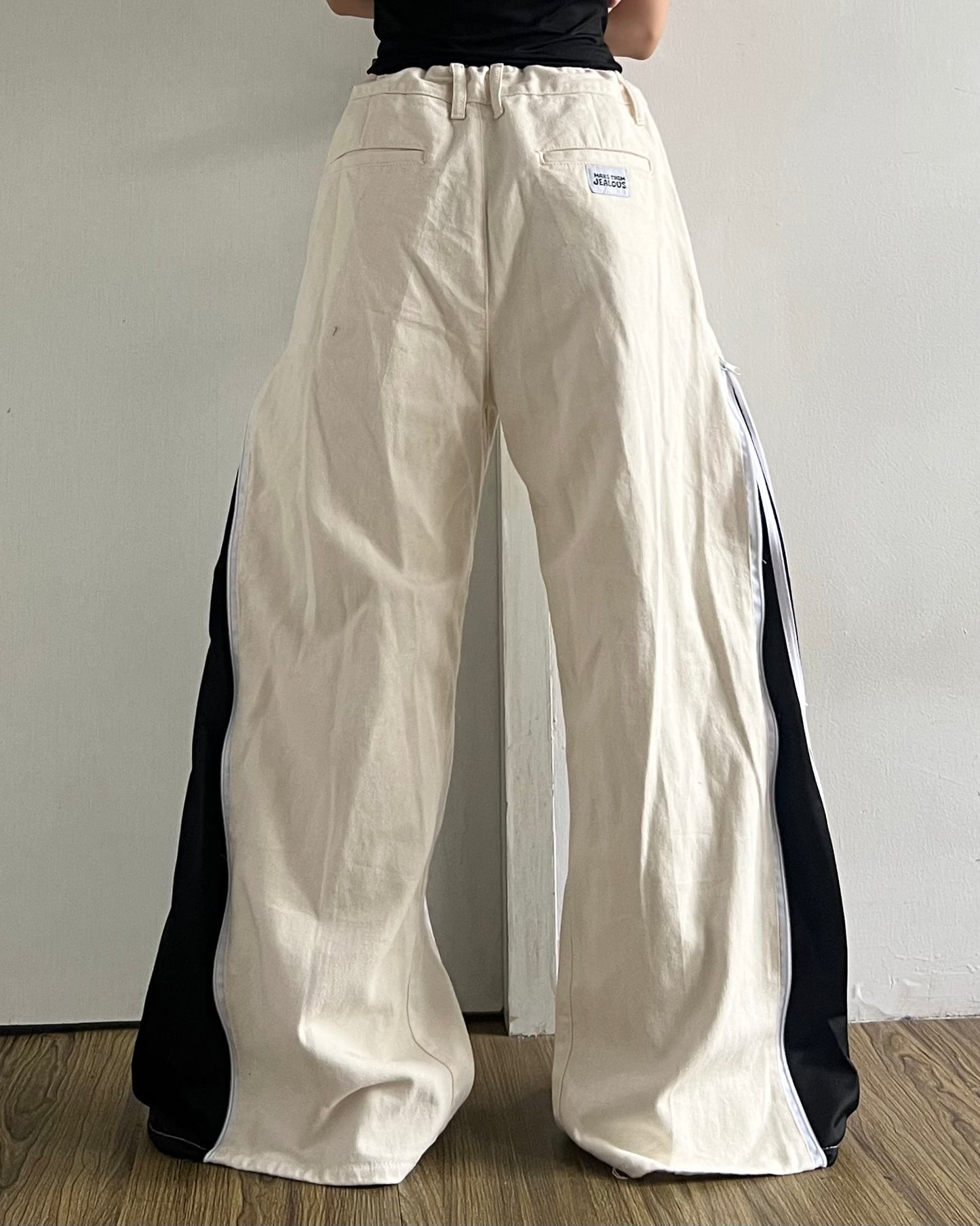 [BIG SIZE] Zipper Pants 0233