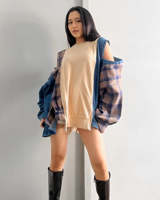 Flannel Sweater 069