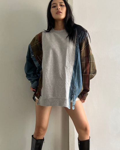 Flannel Sweater 073