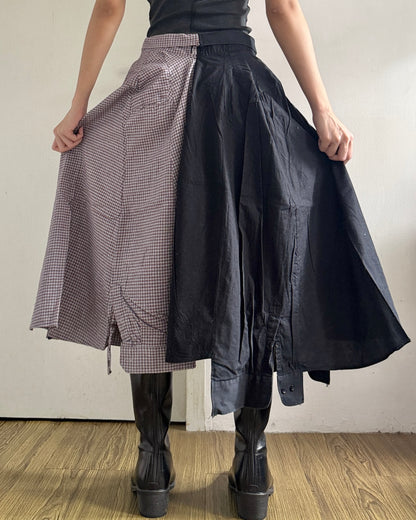 Button-up Maxi Skirt 079