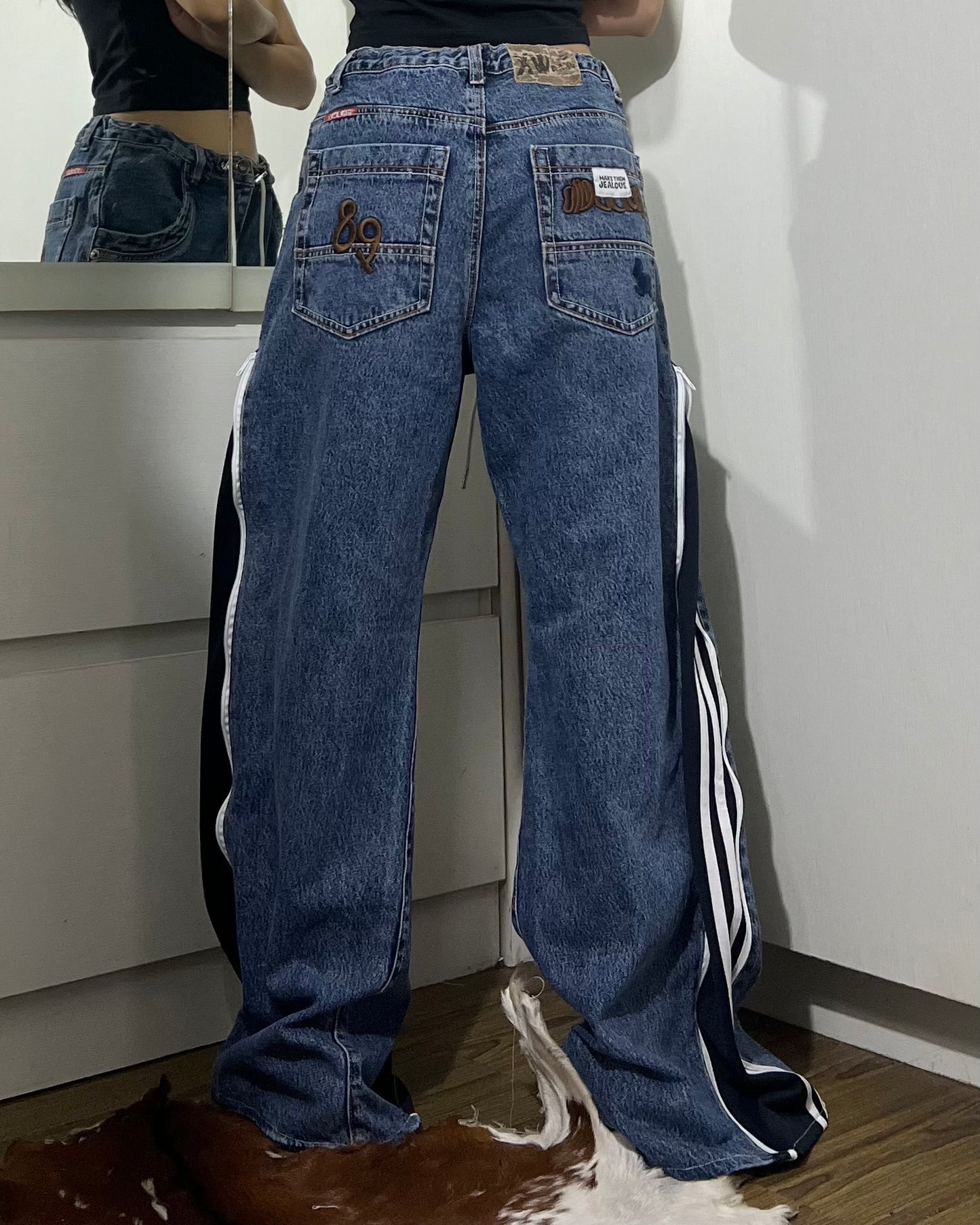 [BIG SIZE] Zipper Pants 0129