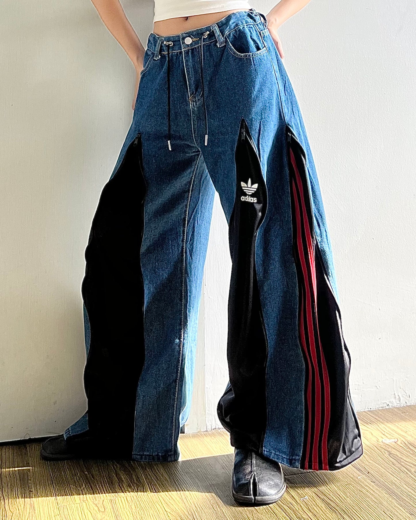[BIG SIZE] Zipper Pants 0184
