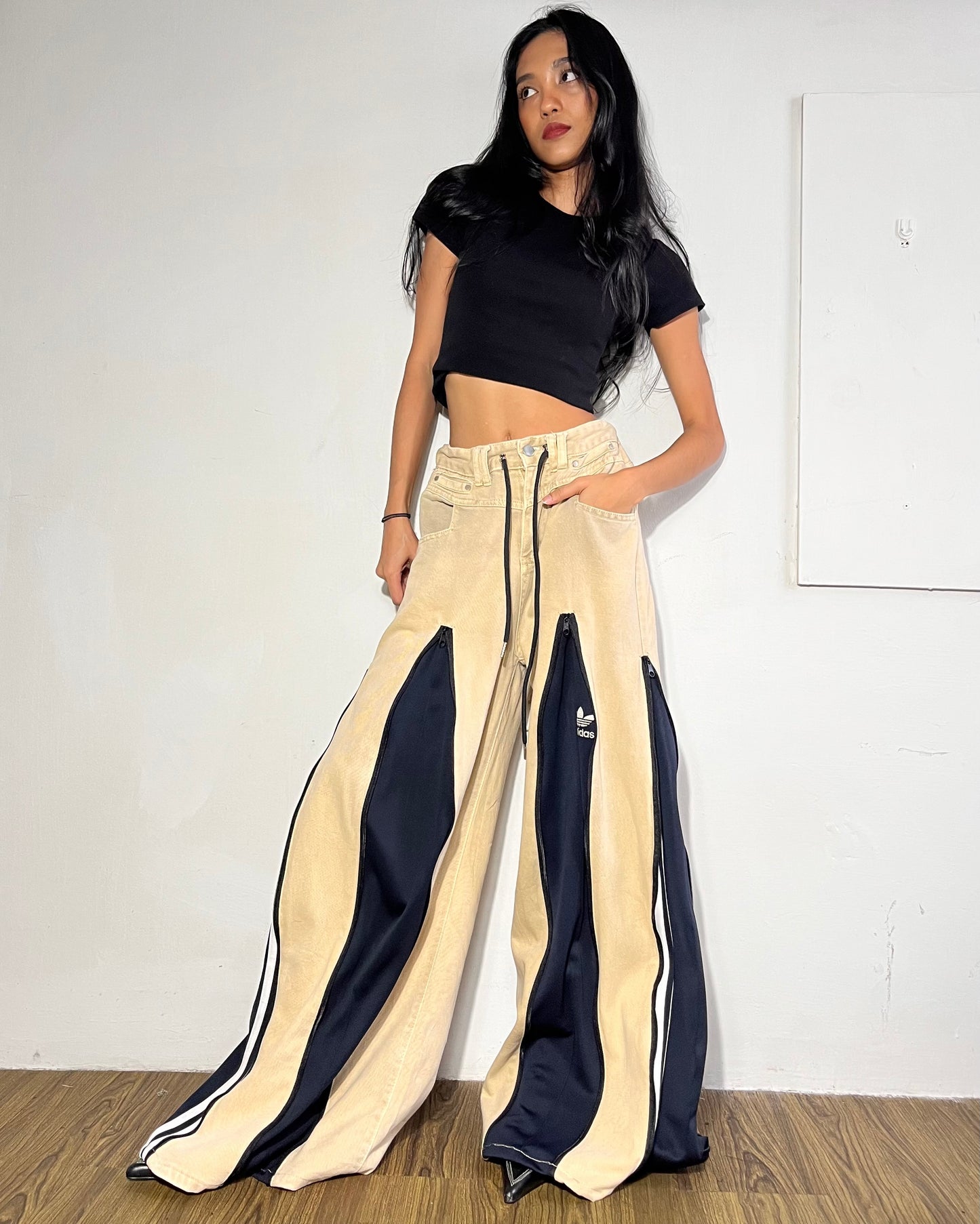 Zipper Pants 041