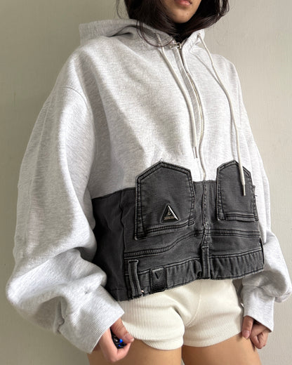Denim Hoodie 003