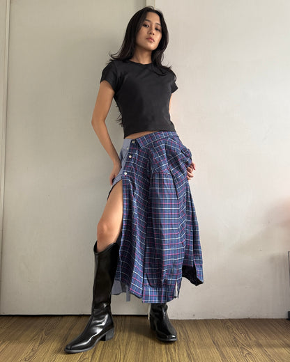 Button-up Maxi Skirt 065