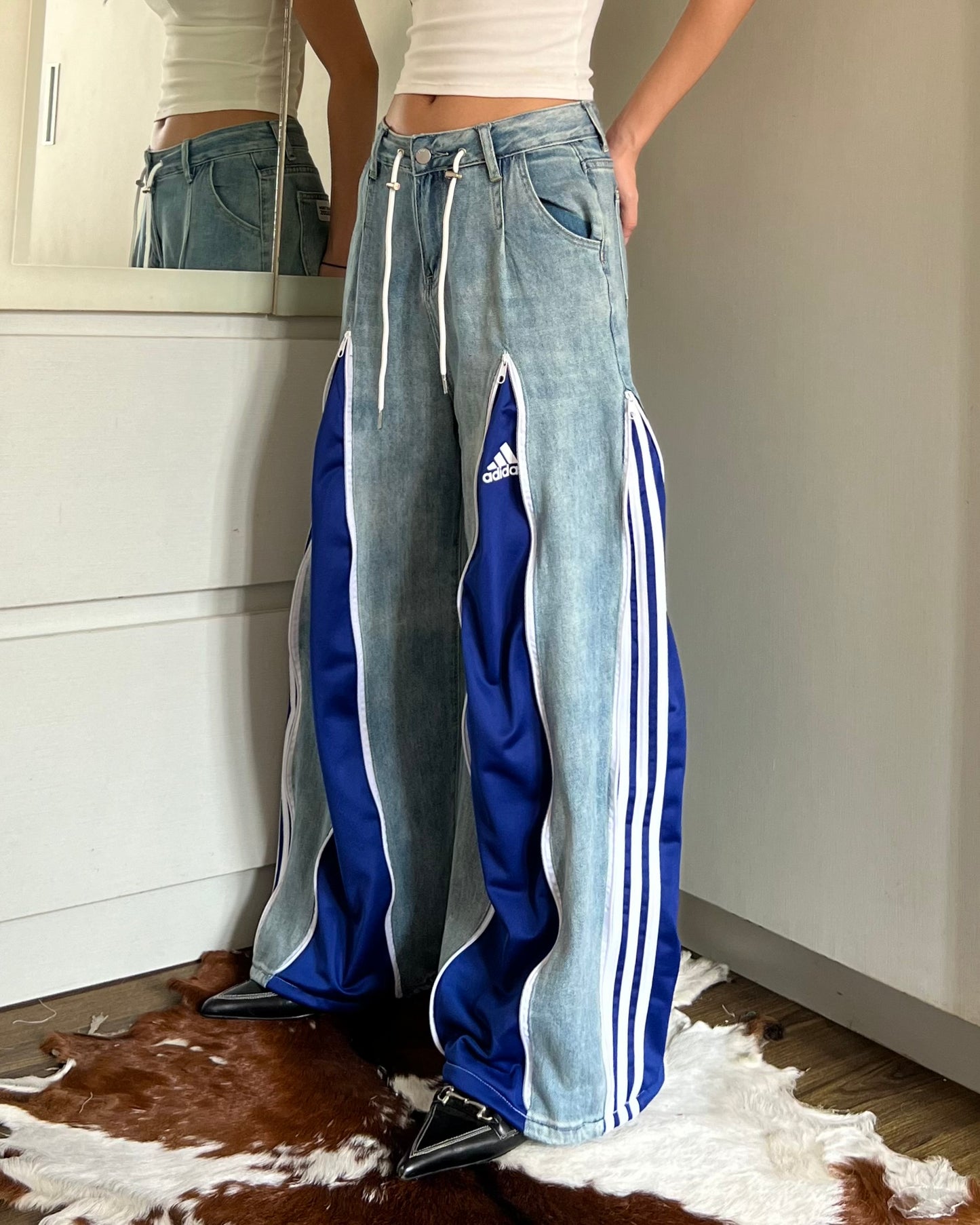 Zipper Pants 046