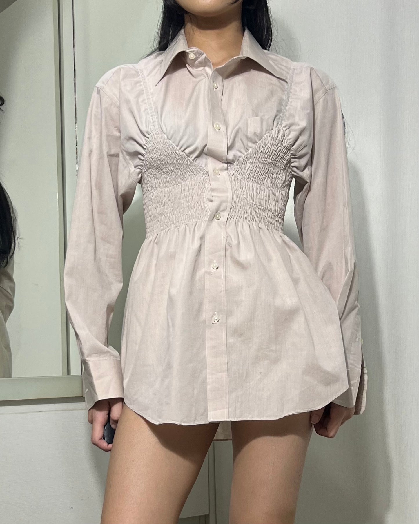 Smocked Shirt 001
