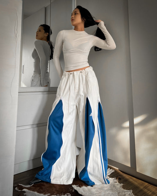 [BIG SIZE] Zipper Pants 077