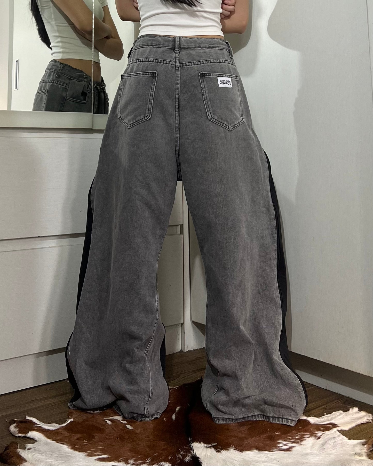 [BIG SIZE] Zipper Pants 0109
