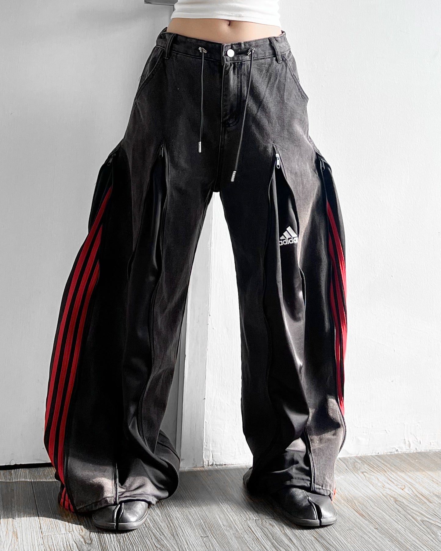 [BIG SIZE] Zipper Pants 0181