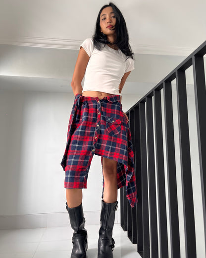 Button-up Skirt 001