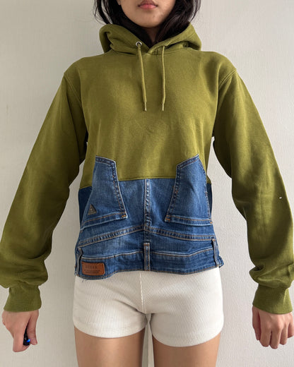 Denim Hoodie 001
