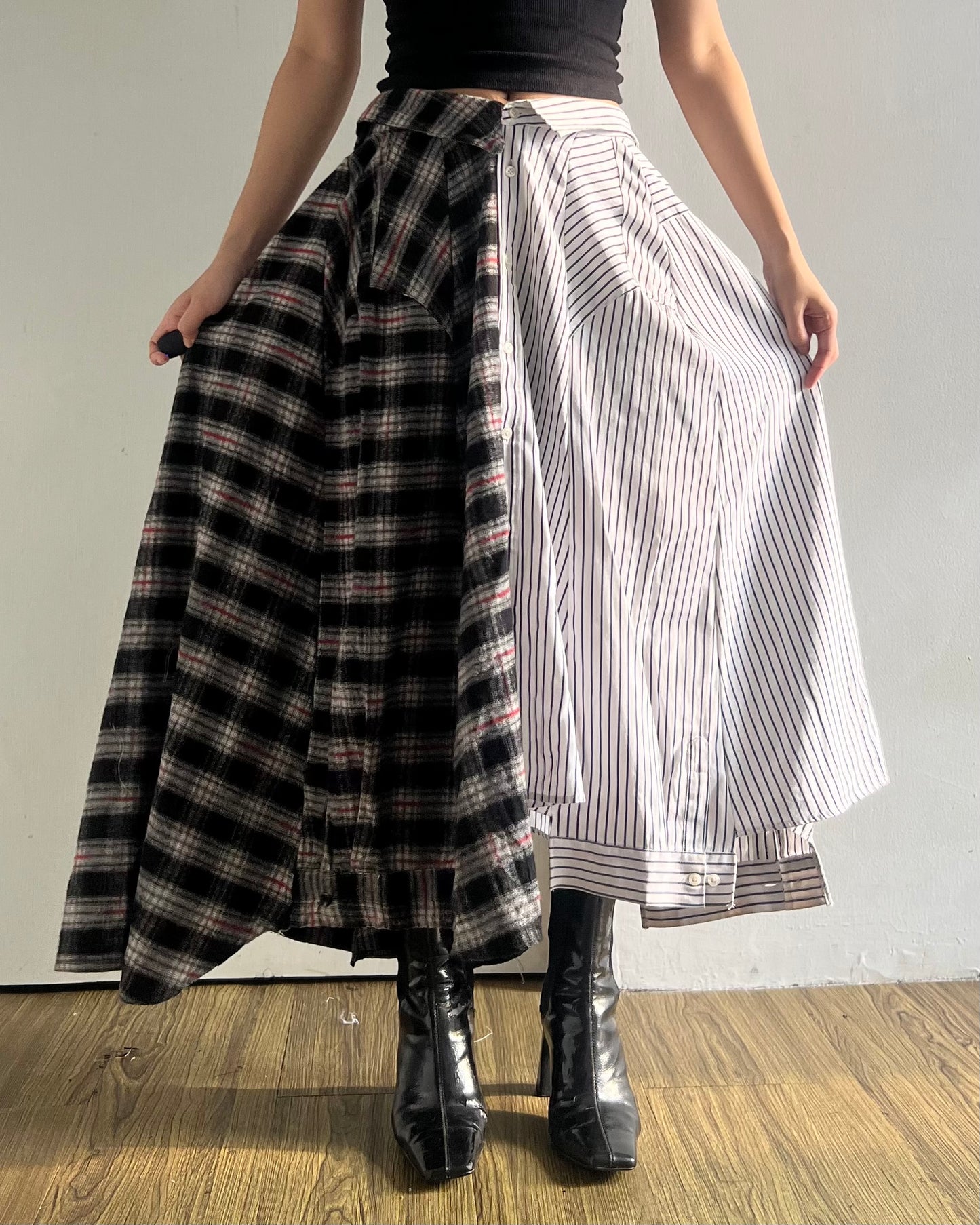 Button-up Maxi Skirt 026