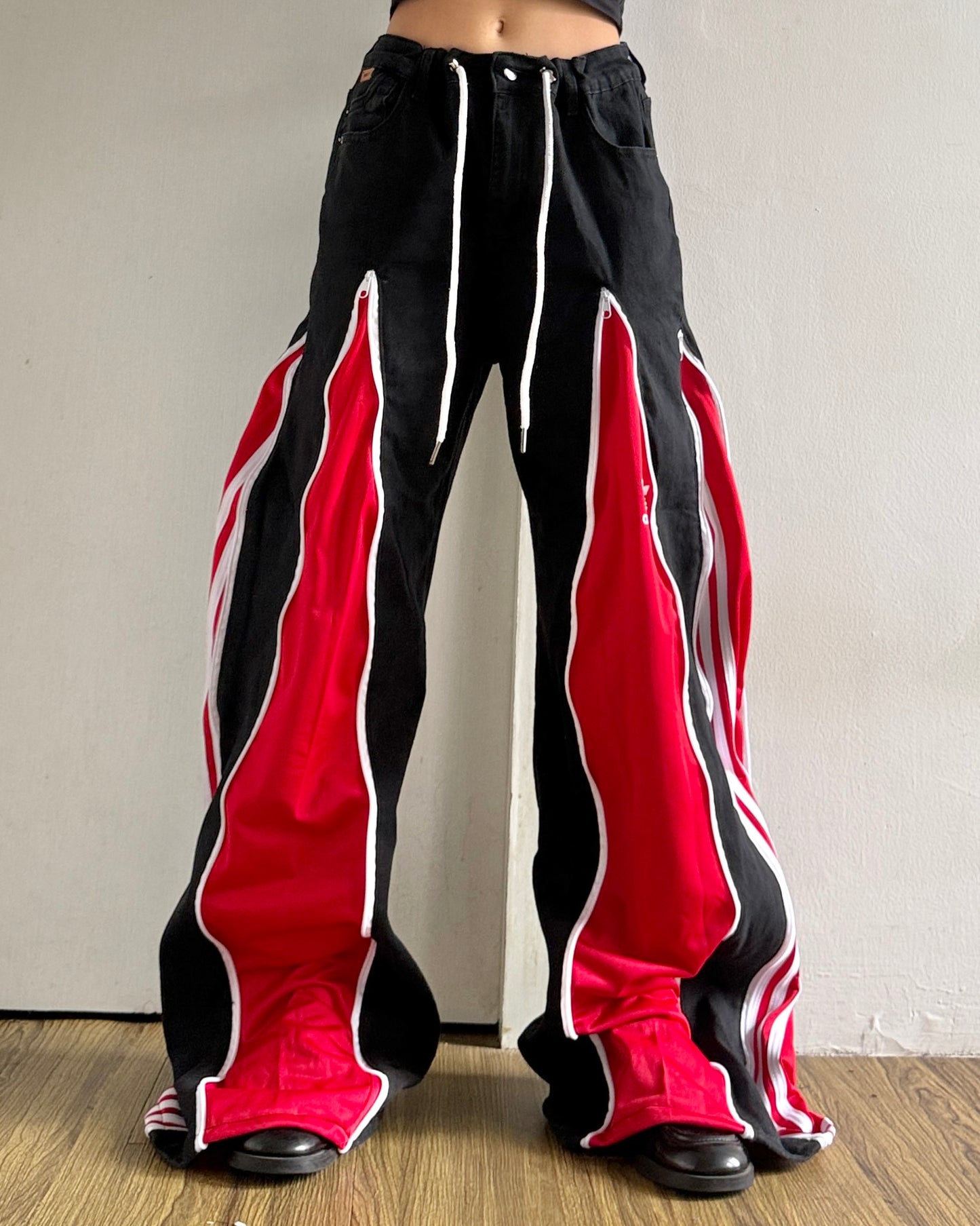 [BIG SIZE] Zipper Pants 0277