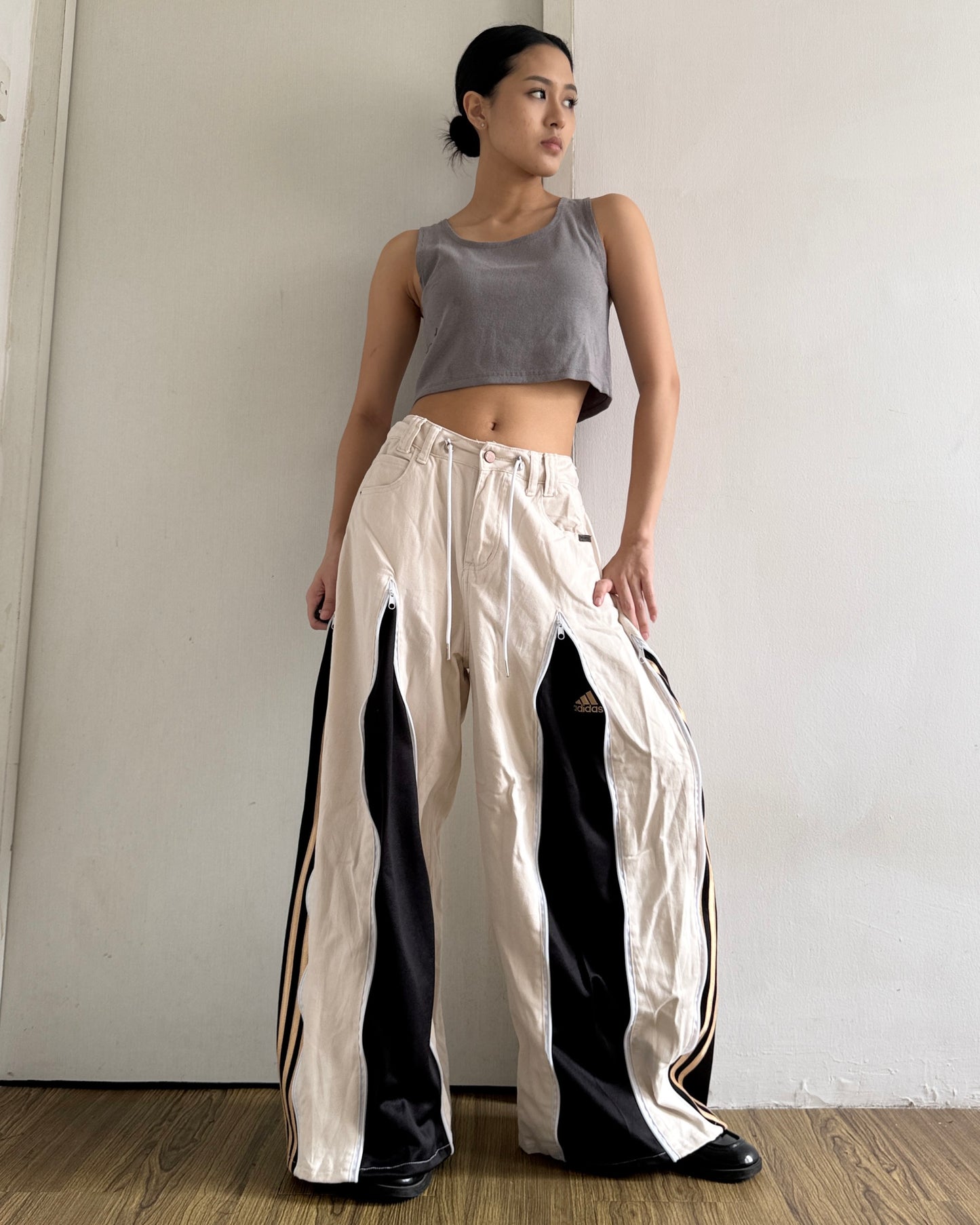 [BIG SIZE] Zipper Pants 0265