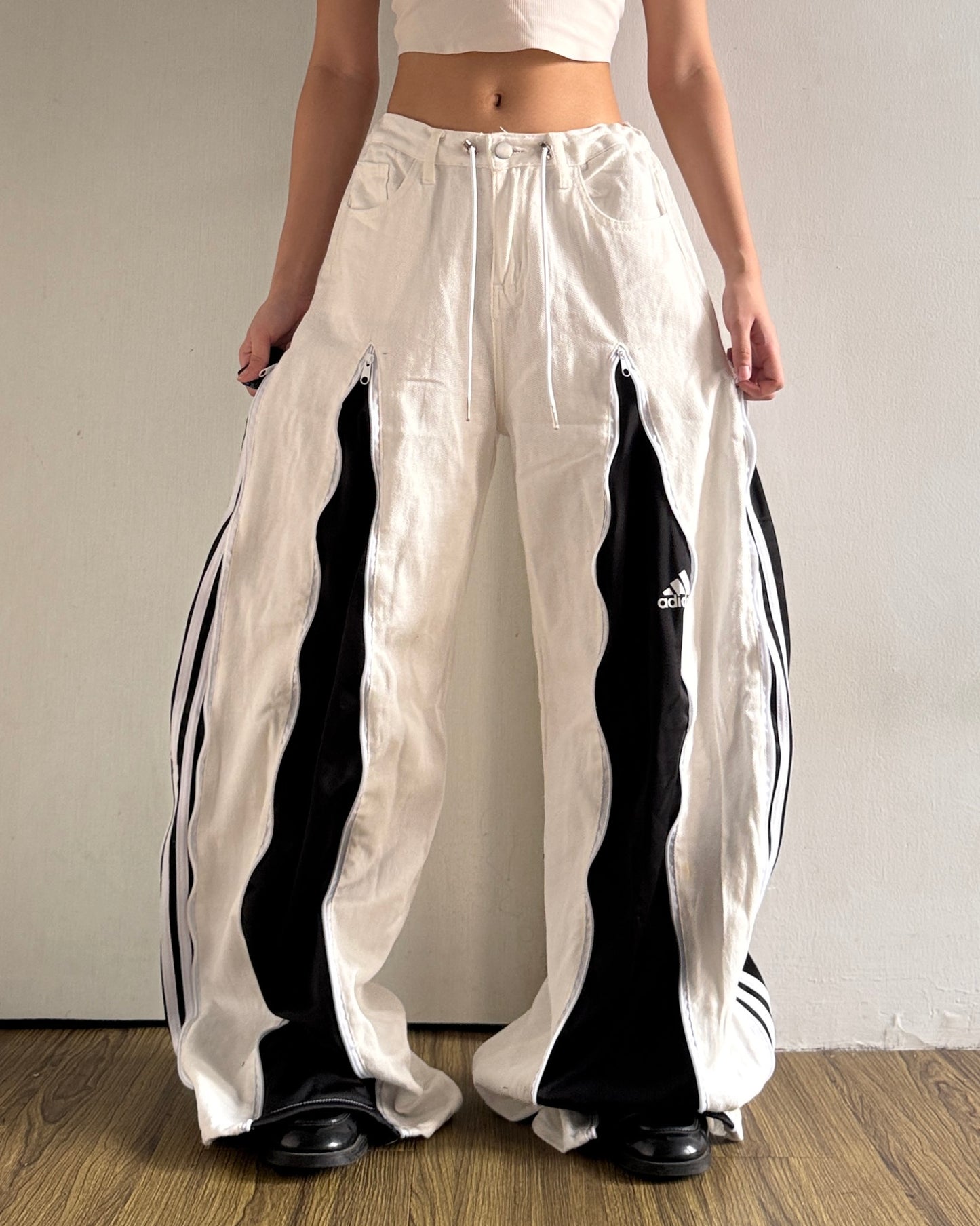 [BIG SIZE] Zipper Pants 0242